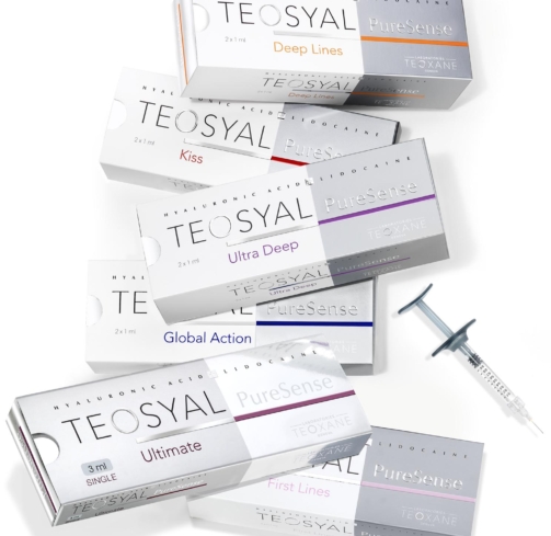 Teosyal dermal filler is a hyaluronic acid injectable used by licensed professionals to enhance volume, smooth wrinkles, and rejuvenate the skin.