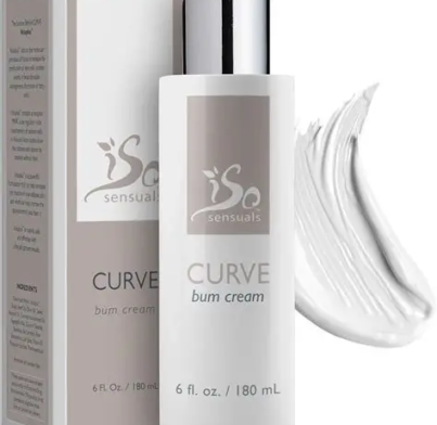 Isosensuals Curve cream is a cosmetic enhancement cream formulated to support the appearance of fuller curves. benefits, usage, safety.