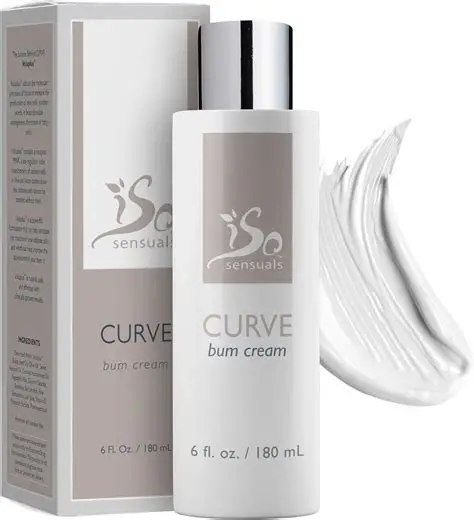 Isosensuals Curve cream is a cosmetic enhancement cream formulated to support the appearance of fuller curves. benefits, usage, safety.