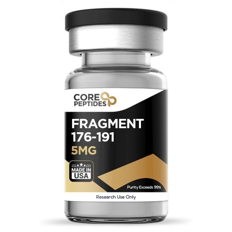 Learn about HGH Fragment 176-191, an investigational peptide fragment studied for its effects on lipid metabolism and fat reduction. Understand its mechanism and research status.